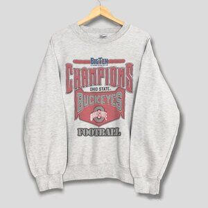 Vintage 90s Ohio State Buckeyes Sweatshirt, Retro Football Shirt For Mens Womens